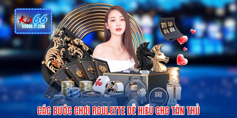 Các bước chơi Roulette dễ hiểu cho tân thủ